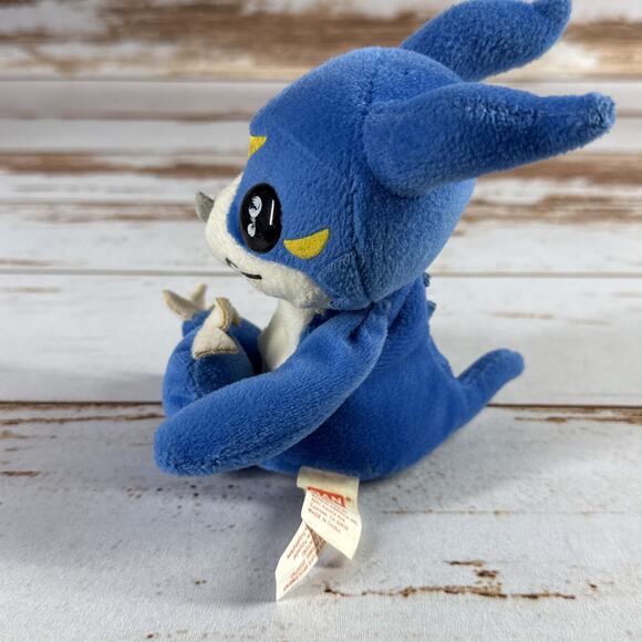 D0205B Veemon Digimon Adventure Kuta Chara beanie Bandai 2000 Plush 6" Toy Doll - Picture 2 of 5